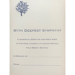 Tribute Card- Sympathy 5